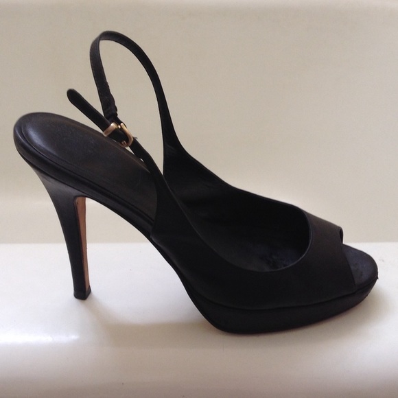 SOLD!!! Cole Haan/Nike Air Peep Toe SlingBack Pump - Picture 1 of 5